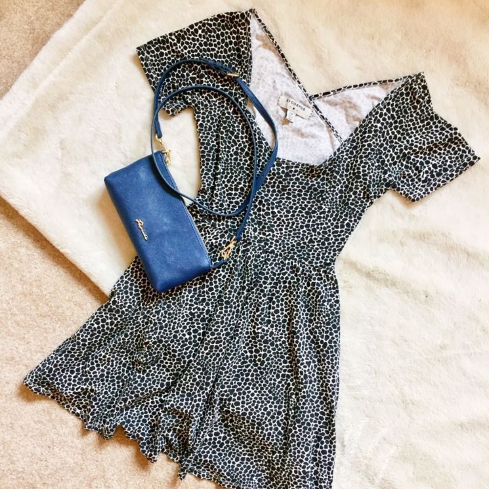Urban Outfitters byCorpus Black and White Dress